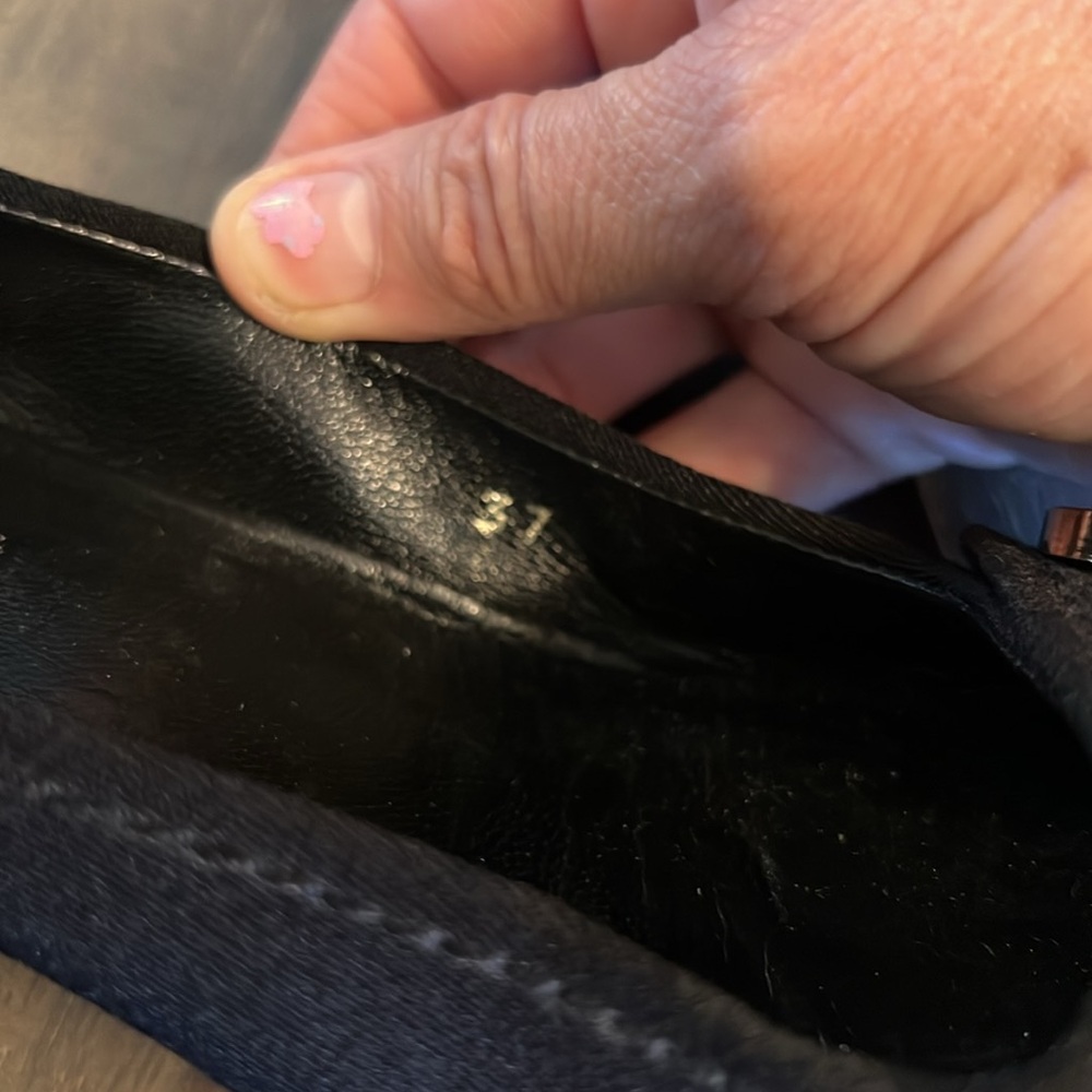 🛑 1 hour sale. Prada, size 6.5 (37 EU) Elegant Black Women's heels, 💯 authentic - Picture 12 of 12